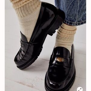 Free People Black Loafers SOLD OUT ONLINE